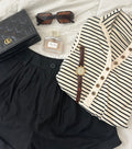 Striped Henley Top