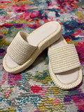 Raffia Slip On