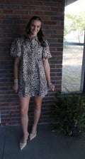 Leopard Minnie dress