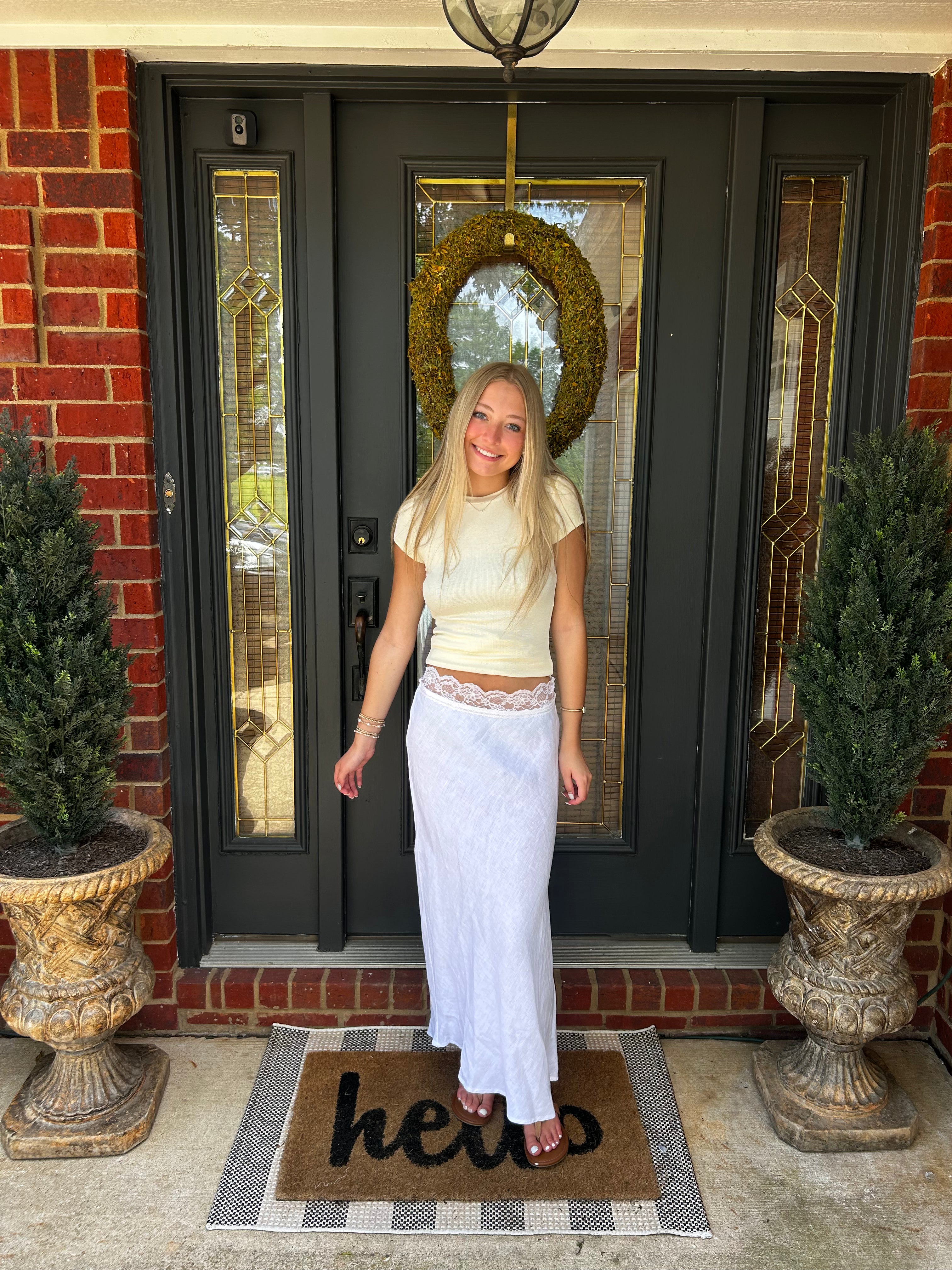 O Lace skirt